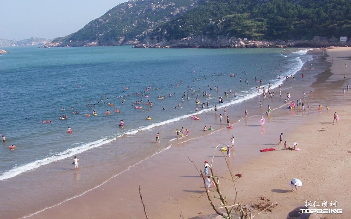海浪，沙滩，游泳